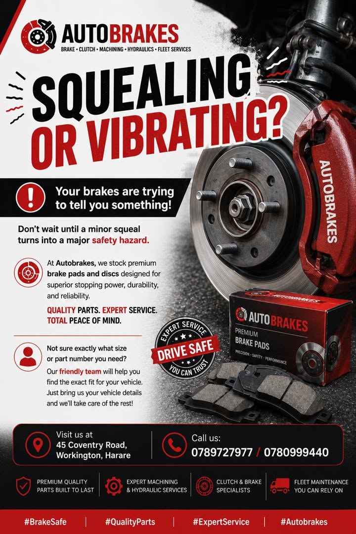 Autobrakes - brake pads and discs specialists in Workington, Harare